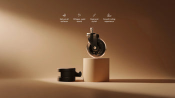 Indlæs billede til gallerivisning Premium stolehjul