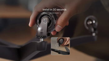 Indlæs billede til gallerivisning Premium stolehjul