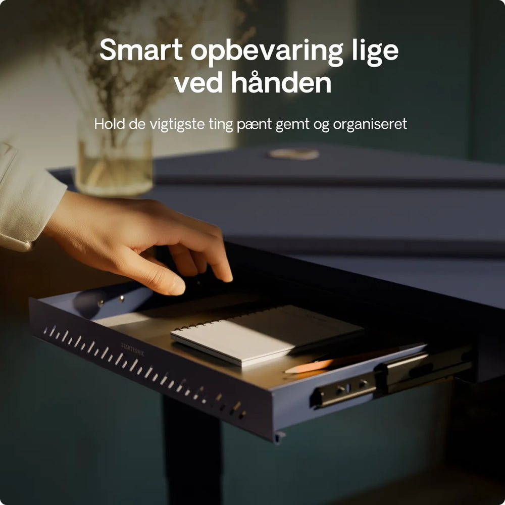 Skrivebords skuffe