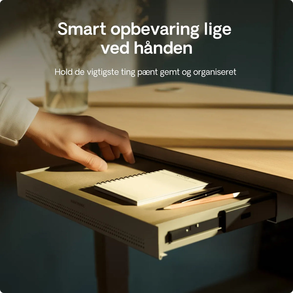Skrivebords skuffe
