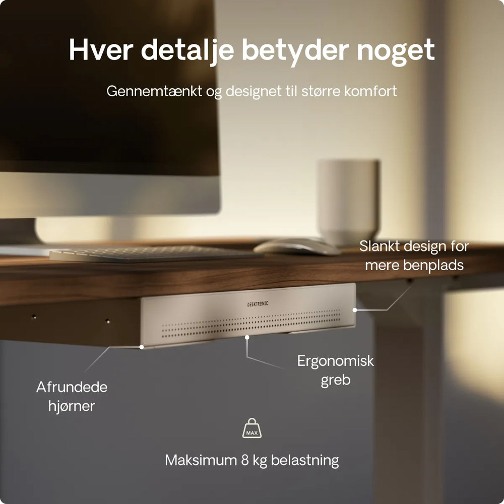 Skrivebords skuffe
