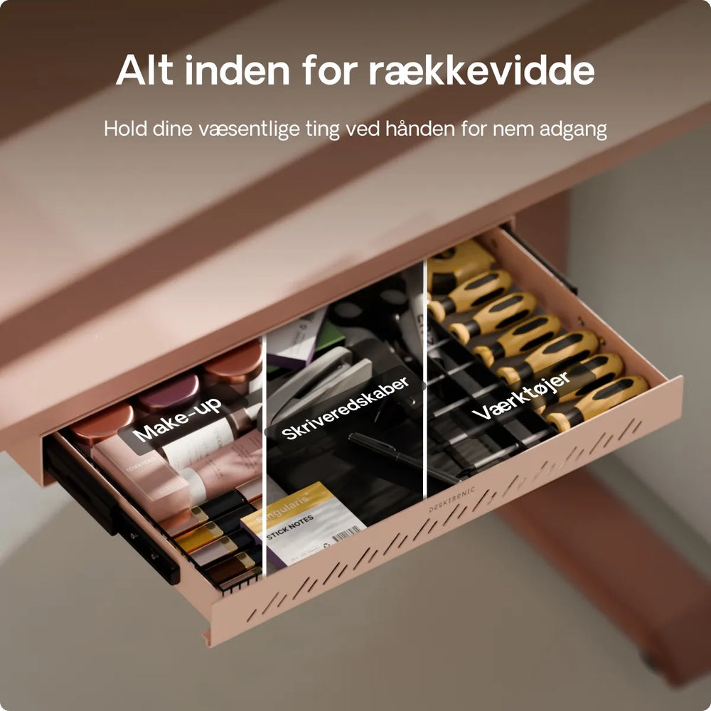 Skrivebords skuffe