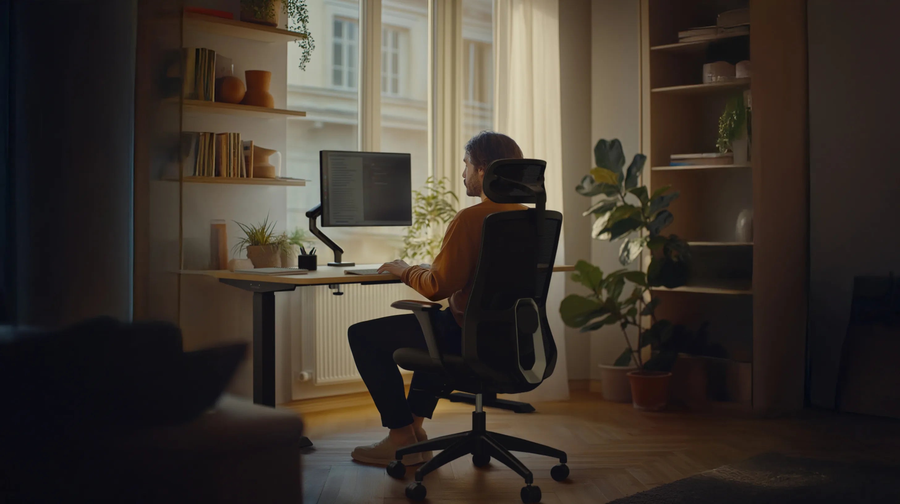 HomeOne skrivebords ramme